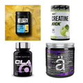 Wettkampfvorbereitung: ESN ISOCLEAR + MST Creatine + 2 weitere – alle enthaltenen Artikel