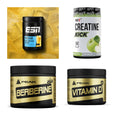 Wettkampfvorbereitung: ESN ISOCLEAR + MST Creatine + 2 weitere – alle enthaltenen Artikel