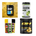 Wettkampfvorbereitung: ESN ISOCLEAR + MST Creatine + 2 weitere – alle enthaltenen Artikel