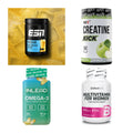 Wettkampfvorbereitung: ESN ISOCLEAR + MST Creatine + 2 weitere – alle enthaltenen Artikel