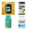 Wettkampfvorbereitung: ESN ISOCLEAR + MST Creatine + 2 weitere – alle enthaltenen Artikel