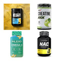 Wettkampfvorbereitung: ESN ISOCLEAR + MST Creatine + 2 weitere – alle enthaltenen Artikel