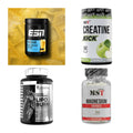 Wettkampfvorbereitung: ESN ISOCLEAR + MST Creatine + 2 weitere – alle enthaltenen Artikel