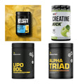 Wettkampfvorbereitung: ESN ISOCLEAR + MST Creatine + 2 weitere – alle enthaltenen Artikel