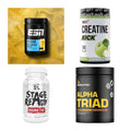 Wettkampfvorbereitung: ESN ISOCLEAR + MST Creatine + 2 weitere – alle enthaltenen Artikel