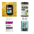 Wettkampfvorbereitung: ESN ISOCLEAR + MST Creatine + 2 weitere – alle enthaltenen Artikel