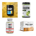 Wettkampfvorbereitung: ESN ISOCLEAR + MST Creatine + 2 weitere – alle enthaltenen Artikel