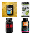Wettkampfvorbereitung: ESN ISOCLEAR + MST Creatine + 2 weitere – alle enthaltenen Artikel