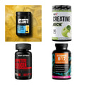 Wettkampfvorbereitung: ESN ISOCLEAR + MST Creatine + 2 weitere – alle enthaltenen Artikel