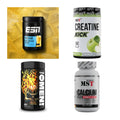 Wettkampfvorbereitung: ESN ISOCLEAR + MST Creatine + 2 weitere – alle enthaltenen Artikel