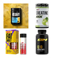 Wettkampfvorbereitung: ESN ISOCLEAR + MST Creatine + 2 weitere – alle enthaltenen Artikel