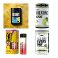 Wettkampfvorbereitung: ESN ISOCLEAR + MST Creatine + 2 weitere – alle enthaltenen Artikel