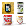 Wettkampfvorbereitung: ESN ISOCLEAR + MST Creatine + 2 weitere – alle enthaltenen Artikel