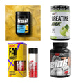 Wettkampfvorbereitung: ESN ISOCLEAR + MST Creatine + 2 weitere – alle enthaltenen Artikel