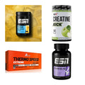 Wettkampfvorbereitung: ESN ISOCLEAR + MST Creatine + 2 weitere – alle enthaltenen Artikel