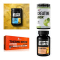 Wettkampfvorbereitung: ESN ISOCLEAR + MST Creatine + 2 weitere – alle enthaltenen Artikel