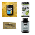 Wettkampfvorbereitung: ESN ISOCLEAR + MST Creatine + 2 weitere – alle enthaltenen Artikel