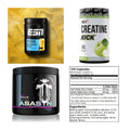 Wettkampfvorbereitung: ESN ISOCLEAR + MST Creatine + 2 weitere – alle enthaltenen Artikel