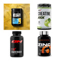 Wettkampfvorbereitung: ESN ISOCLEAR + MST Creatine + 2 weitere – alle enthaltenen Artikel