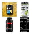 Wettkampfvorbereitung: ESN ISOCLEAR + MST Creatine + 2 weitere – alle enthaltenen Artikel