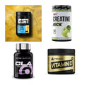 Wettkampfvorbereitung: ESN ISOCLEAR + MST Creatine + 2 weitere – alle enthaltenen Artikel