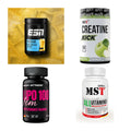 Wettkampfvorbereitung: ESN ISOCLEAR + MST Creatine + 2 weitere – alle enthaltenen Artikel