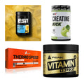 Wettkampfvorbereitung: ESN ISOCLEAR + MST Creatine + 2 weitere – alle enthaltenen Artikel