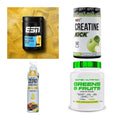 Wettkampfvorbereitung: ESN ISOCLEAR + MST Creatine + 2 weitere – alle enthaltenen Artikel
