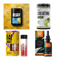 Wettkampfvorbereitung: ESN ISOCLEAR + MST Creatine + 2 weitere – alle enthaltenen Artikel