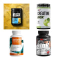 Wettkampfvorbereitung: ESN ISOCLEAR + MST Creatine + 2 weitere – alle enthaltenen Artikel