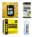 Wettkampfvorbereitung: ESN ISOCLEAR + MST Creatine + 2 weitere – alle enthaltenen Artikel