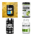 Wettkampfvorbereitung: ESN ISOCLEAR + MST Creatine + 2 weitere – alle enthaltenen Artikel