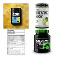 Wettkampfvorbereitung: ESN ISOCLEAR + MST Creatine + 2 weitere – alle enthaltenen Artikel