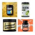 Wettkampfvorbereitung: ESN ISOCLEAR + MST Creatine + 2 weitere – alle enthaltenen Artikel