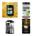 Wettkampfvorbereitung: ESN ISOCLEAR + MST Creatine + 2 weitere – alle enthaltenen Artikel