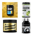 Wettkampfvorbereitung: ESN ISOCLEAR + MST Creatine + 2 weitere – alle enthaltenen Artikel