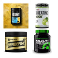 Wettkampfvorbereitung: ESN ISOCLEAR + MST Creatine + 2 weitere – alle enthaltenen Artikel
