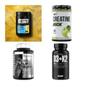 Wettkampfvorbereitung: ESN ISOCLEAR + MST Creatine + 2 weitere – alle enthaltenen Artikel