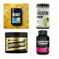 Wettkampfvorbereitung: ESN ISOCLEAR + MST Creatine + 2 weitere – alle enthaltenen Artikel