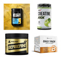 Wettkampfvorbereitung: ESN ISOCLEAR + MST Creatine + 2 weitere – alle enthaltenen Artikel