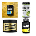 Wettkampfvorbereitung: ESN ISOCLEAR + MST Creatine + 2 weitere – alle enthaltenen Artikel