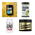 Wettkampfvorbereitung: ESN ISOCLEAR + MST Creatine + 2 weitere – alle enthaltenen Artikel