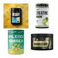 Wettkampfvorbereitung: ESN ISOCLEAR + MST Creatine + 2 weitere – alle enthaltenen Artikel