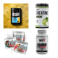 Wettkampfvorbereitung: ESN ISOCLEAR + MST Creatine + 2 weitere – alle enthaltenen Artikel