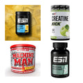 Wettkampfvorbereitung: ESN ISOCLEAR + MST Creatine + 2 weitere – alle enthaltenen Artikel