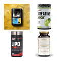 Wettkampfvorbereitung: ESN ISOCLEAR + MST Creatine + 2 weitere – alle enthaltenen Artikel