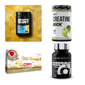 Wettkampfvorbereitung: ESN ISOCLEAR + MST Creatine + 2 weitere – alle enthaltenen Artikel