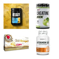 Wettkampfvorbereitung: ESN ISOCLEAR + MST Creatine + 2 weitere – alle enthaltenen Artikel
