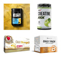 Wettkampfvorbereitung: ESN ISOCLEAR + MST Creatine + 2 weitere – alle enthaltenen Artikel