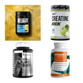 Wettkampfvorbereitung: ESN ISOCLEAR + MST Creatine + 2 weitere – alle enthaltenen Artikel